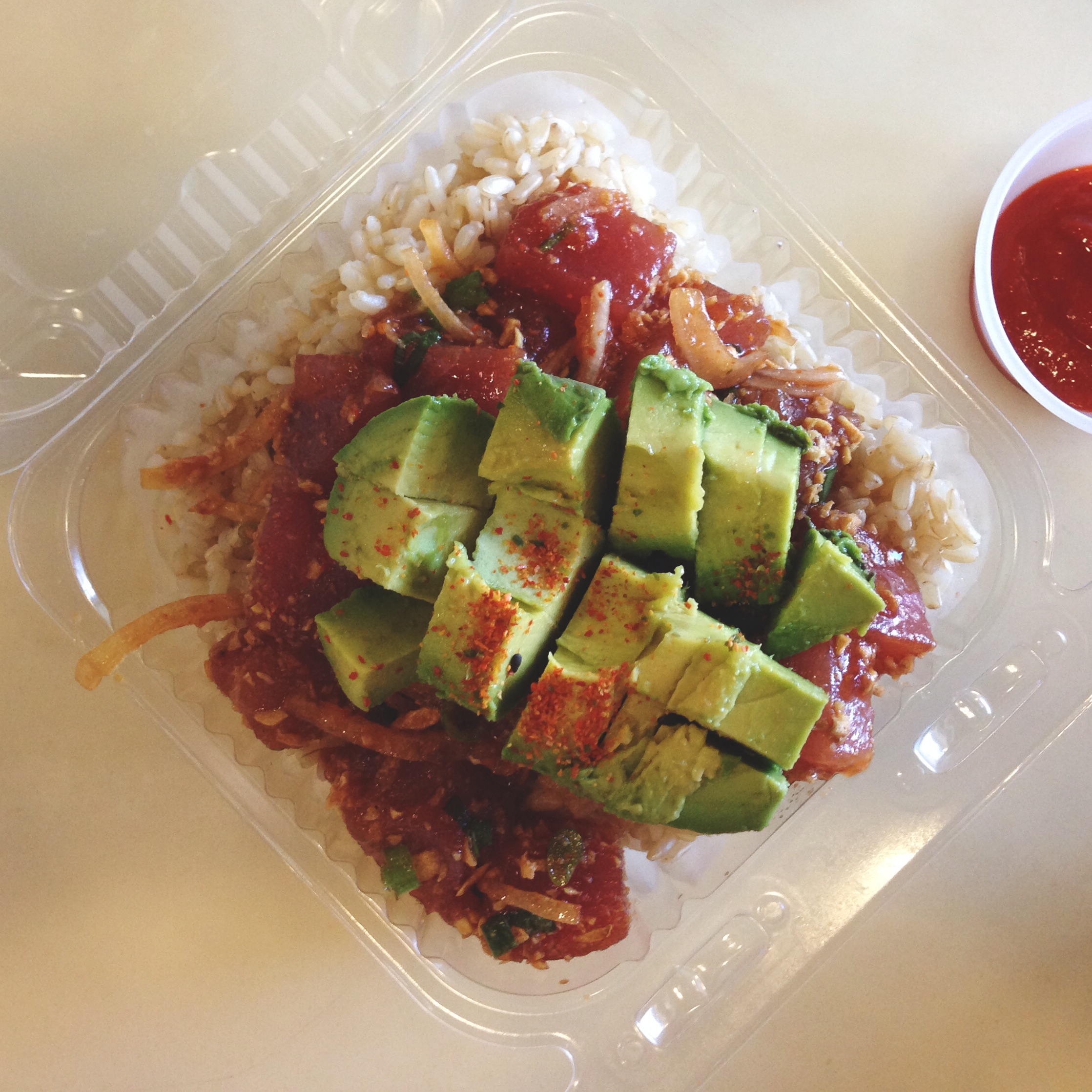 Sunset Poke Bowl- North Shore Poke Co., Huntington Beach, CA